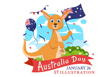 17 Happy Australia Day Illustration preview picture