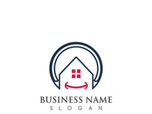 Home property  logo and symbol vector