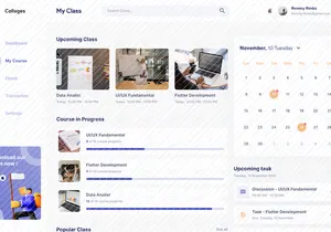 Colleges - Online Course Platform