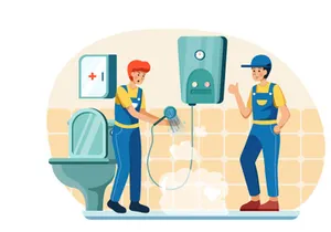 M136_Plumbing Service Illustrations