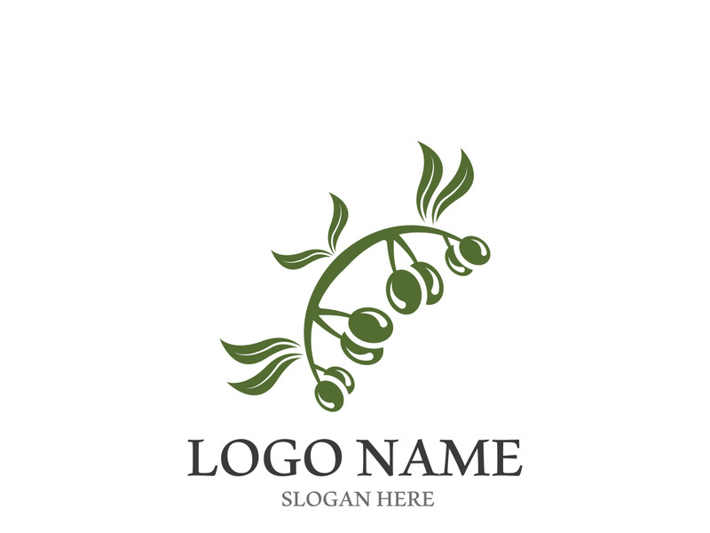 olive icon vector illustration design template