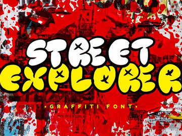 Street Explorer - Display Font preview picture