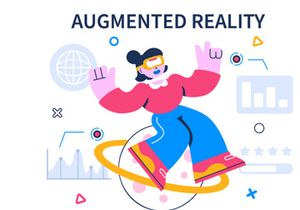 11 Augmented Reality Vector Illustration
