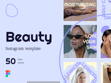 Instagram Beauty Template Canva preview picture