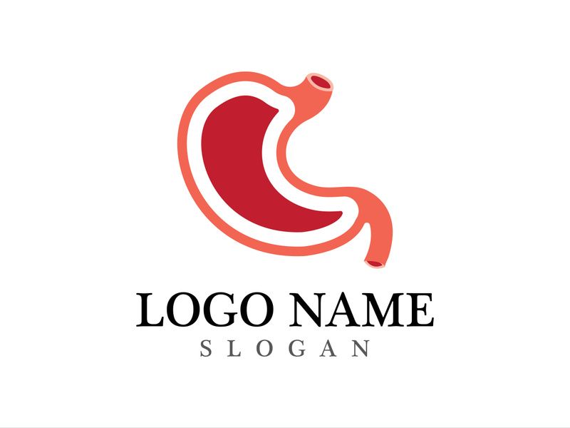 stomach care icon designs concept vector illustration