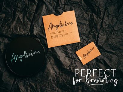 Angelwine - Handwritten Font