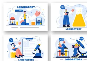 18 Laboratory Science Illustration