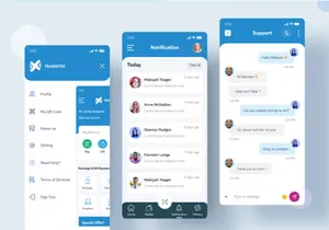 Transfer - Online wallet app