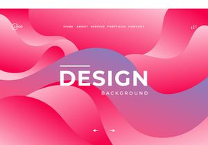 Sophisticated Pink Abstract Waves Background