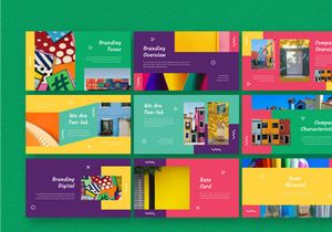 Fan-Ink Brand Powerpoint Template