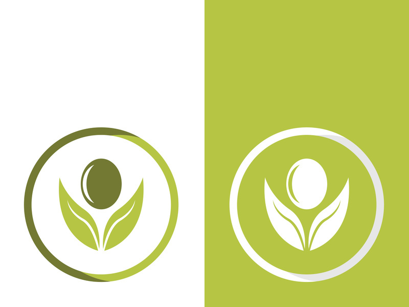 olive icon vector illustration design template