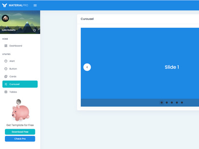 MaterialPro Free Vuetify Admin Dashboard Template