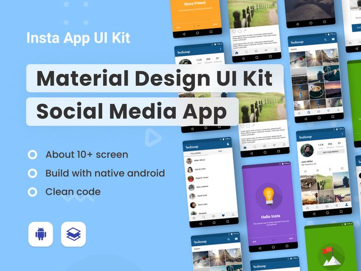 Insta App - Android UI Template