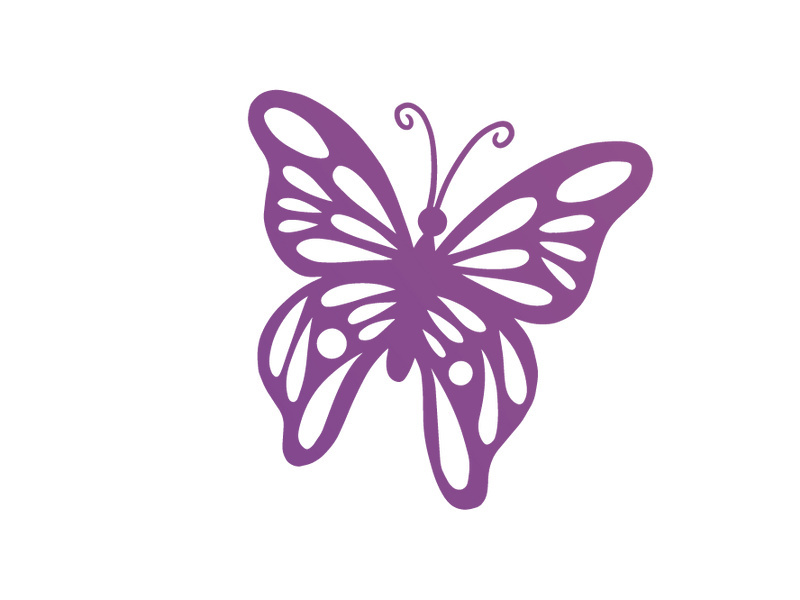 Butterfly, SVG Vector Illustration