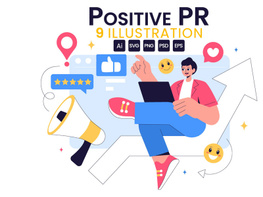 9 Positive Public Relations Illustration preview picture