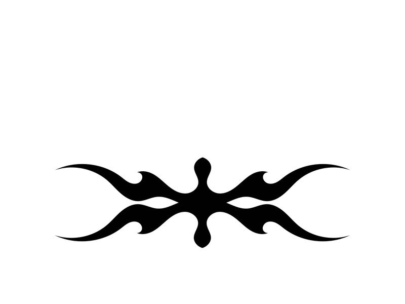 Tribal tattoos. Art tribal tattoo. Vector sketch of a tattoo. Idea for design