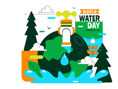 10 World Water Day Illustration