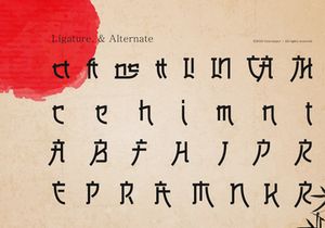 Nettore | Japanese Typeface