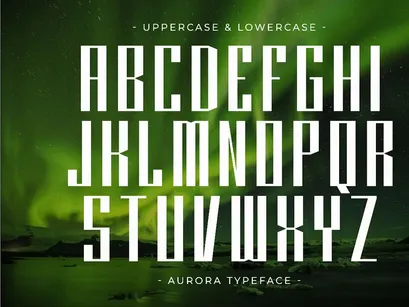 Aurora - Condensed Sans Serif
