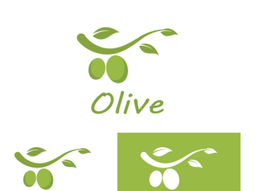 Olive fruit logo design. preview picture