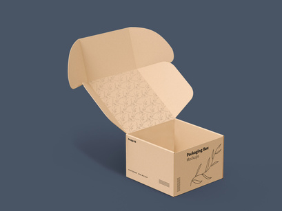 Mailing Box Packaging Mockups