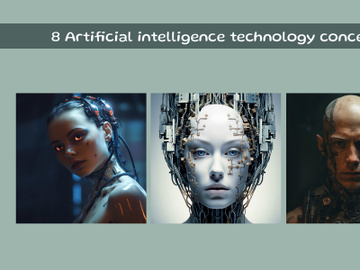 Artificial intelligence technology concept preview picture