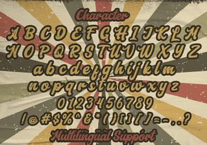 Aerillyo - Retro Bold Script Font