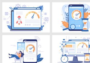 15 Website Loading Speed Optimization Vector Illustration