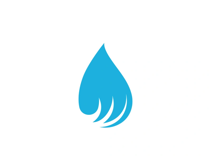 Water drop Logo Template vector