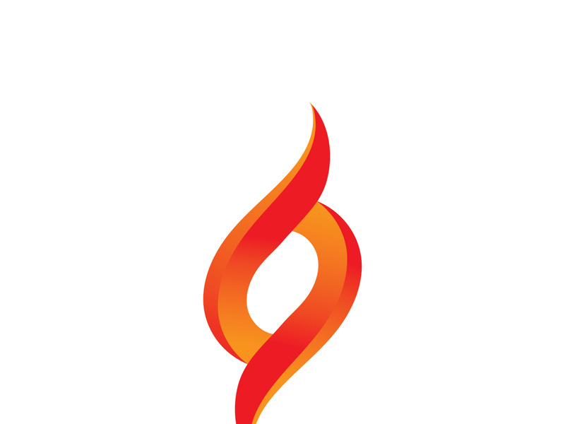 Fire flame vector illustration design