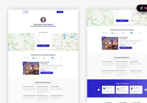 Real Estate Agent Landing Page Template