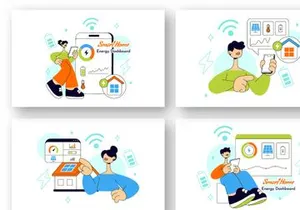 10 Smart Home Energy Illustration