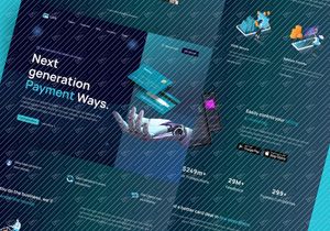 Payment Gateway Landing Page Design