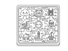 Travel world map landmarks flat design vector illustration