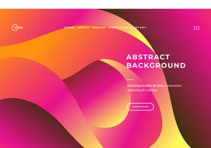 Abstract Liquid Colorful Background