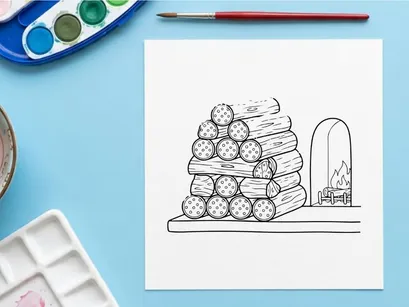 Plano de fundo decorativo de feriado com elementos festivos