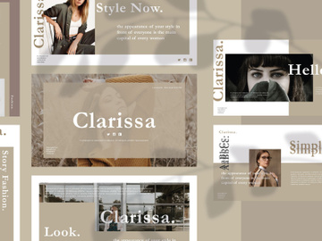 Clarissa - Keynote Template preview picture