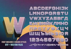 Ryde - sans serif color font