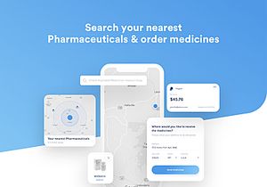 Medico medicine delivery IOS app ui kit