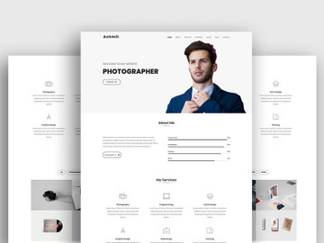 Personal Portfolio HTML Template preview picture