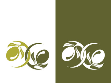 Extra virgin olive oil logo icon design vector illustration preview picture