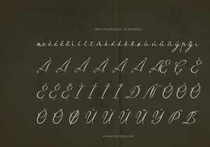 Sentaphira | Handwritten Vintage Script