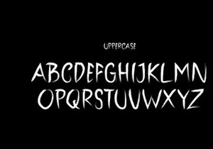 Blank Street - Hand Drawn Brush Font