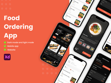 Food Delivery App UI Kit preview picture