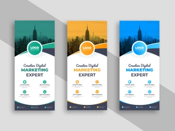 Digital Marketing Agency DL Flyer or Rack Card Ver-2 preview picture