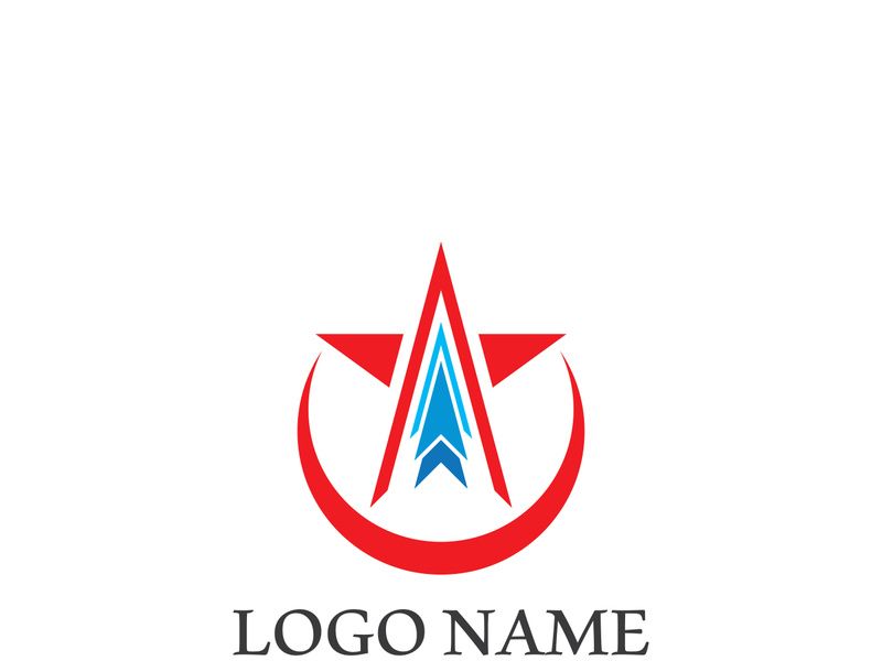Star icon template vector illustration design