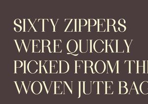 Besthie Soulness a Luxury Serif Font