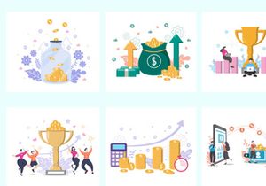22 Money Investment Flat Design