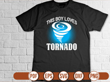 This boy loves Tornado