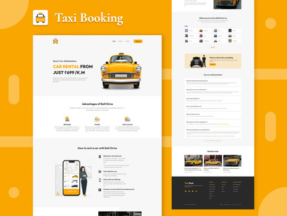 Taxi Booking Website